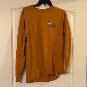 Simply Southern Long-Sleeve Tee in Mustard Gold